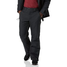 Amazon Essentials 남성용 방수 단열 스노우 스키 팬츠 블랙 미디엄