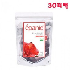 티백차 꽃차 허브차 히비스커스 30티백 허브티 에빠니, 45g, 1개
