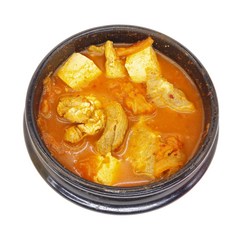 실제 제품사진! 사골국물 돼지고기 김치찌개! 분말 첨가물 아닌 진짜 사골국물! 무료배송!, 520g, 4개