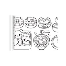 DIY水果著色畫本 繪畫DIY套裝, 1個, 美食派對