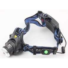 10#頭燈 後警示燈 CREE LED T6 強光頭燈 900流明 單車自行車 夜遊 打獵 修車 釣魚燈 野外露營 三檔, 1個