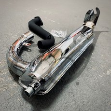 CJ motor 2T SIP 偉士牌 老偉 小車 香蕉管 90 100 125 ET3 春天 狐狸 電鍍 Banana, 1個, 電鍍 24169000