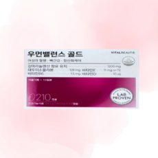 바이탈뷰티 우먼밸런스골드더블기획 [원산지:국산], 1개, 70회분