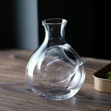 도쿠리 와인 사케 얼음 술병 물병 유리병, 1개