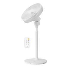 앱연동 24단 BLDC 선풍기 LZEF-DC180 화이트, 릴리화이트