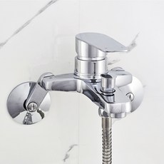 국산 샤워 수전 샤워기 욕조 수도꼭지 욕실 화장실 수도, 1개