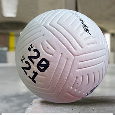 歐洲盃比賽熱粘閤足球 歐冠英超俱樂部 學生訓練成人比賽耐磨, 1個, 英超21白色,5號球（配球針+網兜）