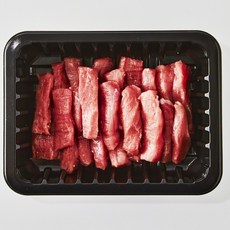 삼형제고기 1등급 한돈 안심 탕수육용 돼지고기 냉장, 1kg, 1개