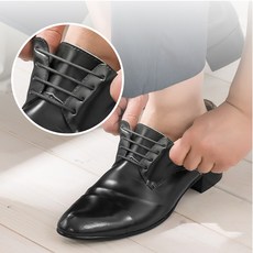 매듭이 필요없는 구두끈 노타이 노매듭 밴드고무