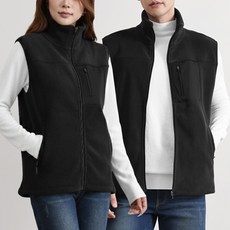 턴키 빅사이즈 (85-130까지) 남여공용 겨울 방한 플리스 집업 조끼 베스트