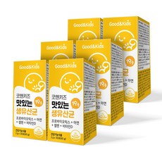 굿앤키즈 키즈 19종 프로바이오틱스 신바이오틱스, 2g, 180개
