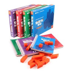 빌드잇 보드게임 4종 초등추천, 빌드잇 빌딩블록, 색상, 1인용, 1개