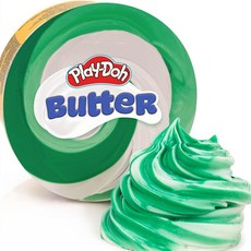 Play-Doh 향기 나는 화합물 아동용 슬라임 인기 있는 장난감 및 파티 선물 그린 & 화이트 클라우드 텍스처 민트 초콜릿 칩 아이스크림 향 141.7g(5온스), Play-Doh 향기 나는 화합물, 아동용 슬라임, 인