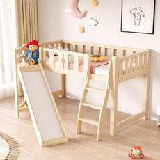 아동벙커침대 원목 옷장 상하의 계단 서랍장 이층침대 고저침대 위아래 책상 프레임 원룸, 900mmx1900mm, 미적용, 바니시 스타일 2 삼각 코너