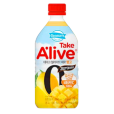덴마크 테이크 얼라이브 망고 제로 500ml * 6개