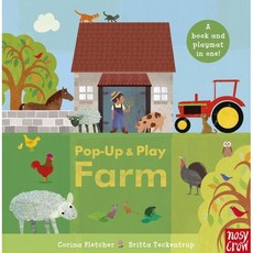 Pop-Up And Play: Farm 立體書 / Corina Fletcher 親子互動遊戲書, 詳見詳細資訊