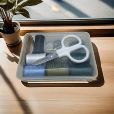 台灣製造 針線盒 縫紉工具組, 1個