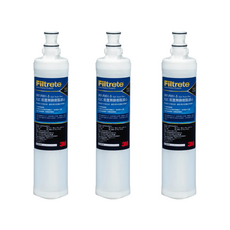 Filtrete SQC 前置無鈉樹脂濾心，有效減少水垢，延長淨水設備壽命，確保飲用水品質, 3個