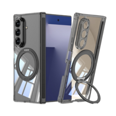 HTYYC 갤럭시 Z 폴드7 케이스 무선 충전 기능 magsafe 360도 각도 조절이 거치대 케이스