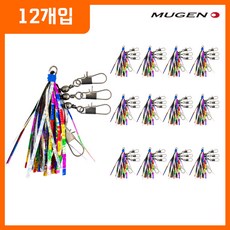 무겐 스커트 타코도래 3팩 대용량 문어채비 도래 3호 6호 8호, 1개, 12개입
