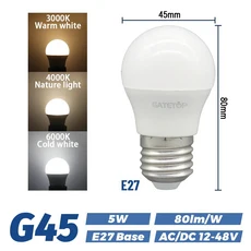 저전압 조명 스포트라이트 흰색 램프 깜박임 없음 E27 B22 DC AC 12 V-85V LED 전구 3W 5W 10W 볼트 호환, 04 5W E27, 01 AC DC 12-48V, 02 Cold white 6000K