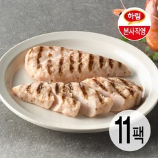 하림 맛닭가슴살 새우 100g 11팩
