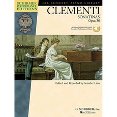 Clementi - Sonatinas Opus 36 클레멘티 - 6개의 소나티나 피아노 악보집 (음원포함) Schirmer 셔머