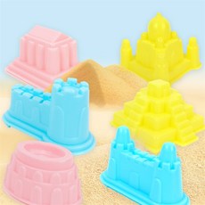 곰박스 모래성 모래놀이 틀 6종 모래성만들기