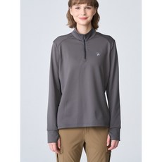 WILDLAND 荒野 女彈性斜紋拉鍊保暖機能衣 0B12603 吸濕快乾 登山露營