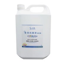 水可靈次氯酸 5公升抗菌量販組《諾羅病毒/腸病毒/流感病毒 剋星》【居家消毒/寵物除臭】, 1個, 5L全效補充桶, 5L