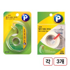 프린텍밀크테이프MD1220 리필MR1220 각3개씩