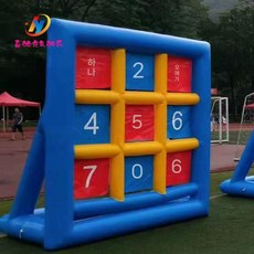 에어바운스 과녁 타겟 슈팅게임 스포츠 그물 게임 활 양궁 맞추기 화살 연습용 다트 운동회, B. 축구골대 3m