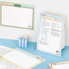 로랑마켓 B5 메모패드 필기패드 캐릭터메모지 다꾸메모지, 03 반드시 해낸다