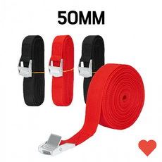 안전용품 50mm 화물 벨트 캠버클 깔깔 이바 4m 5m 6m, 1개