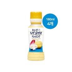 큐피 페이잔느 샐러드 드레싱 180ml 4개