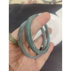 藍水翡翠手鐲 保A品質 內徑16.5mm 圈口52.6mm, 1個, 16.5/52.6