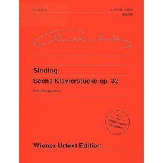 【學興書局】Sinding 辛丁 Sechs Klavierstücke 6首鋼琴小品 Op. 32, 1個