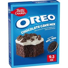 Betty Crocker OREO Chocolate Cake Mix Baking, 1개, 263.7g