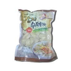 (무료배송) 신천 감자수제비 1kg, 10개