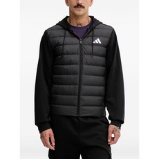 아디다스 로고 디테일 후드 재킷