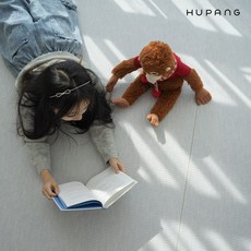 휴팡 17mm 직물무늬 소프트폼 다용도 매트 층간소음 방지 거실 복도 아이방 베란다 바닥용 셀프시공 매트