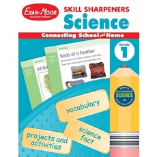 Evan-Moor Skill Sharpeners Science Workbook Grade 1 Physical Life and Earth Science Songs Ac, Evan-Moor Skill Sharpeners Sci