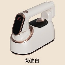 DAEWOO 手持式掛燙機 乾濕雙熨平掛兩用, 美規, 奶油白