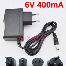 1PCS 6V 200mA 300mA 400mA 500mA 600mA 700mA 800mA AC 100V 240V 스위칭 전원 어댑터 공급 EU 미국 영국 AU 플러그 DC 5 5m, 1) 6V 200mA  US plug