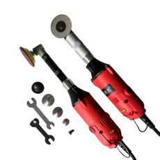 전동 줄눈제거기 타일 그라인더 소형 350W 유선 350W 폴리싱 3.0mm클램프구멍, 줄눈 청소기 소형엘보우부품