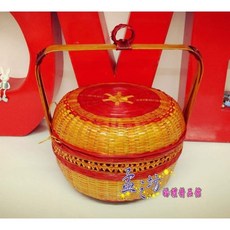 孟之坊婚禮精品舘 謝籃(小)．結婚用品．婚禮小物．吃茶禮盒．南瓜馬車出租, 1個
