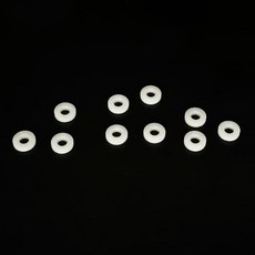 그라실리아 10PCS RC 보트 구동 샤프트 스페이서 개스킷 모터 플라스틱 와셔 슬리브 선박 DIY 모델 장난감 예비 부품(4x9x2mm), 4.76x10x2mm