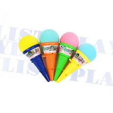 아이스콘펀치 장난감 완구 펀치볼 발사 옛날장난감 스폰지공 어린이, 1개