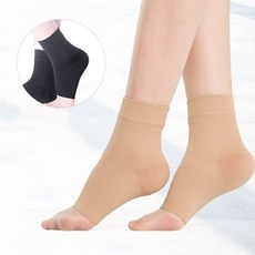 발목아대 발목보호대 발목용 얇은 임산부 압박보호대 2개 1세트 204939 ujd+1077Cd, 블랙XL, 본상품선택, 블랙XL