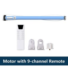 Zemismart Matter Over WiFi 2N 롤러 쉐이드 블라인드 모터 37 38mm 튜브 Homekit Google 홈 Alexa 제어, 05 Motor with R9